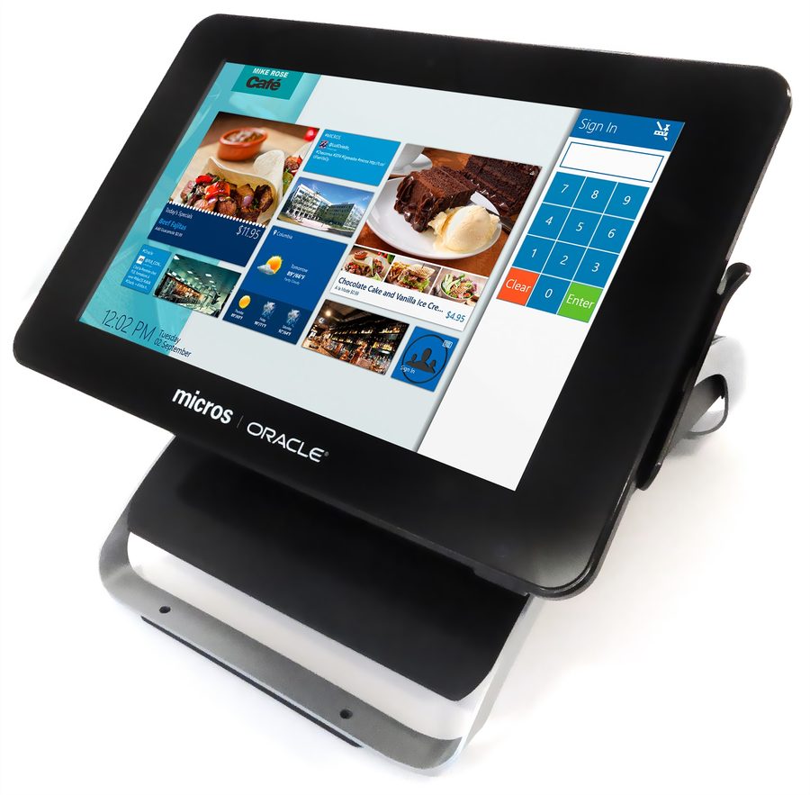Oracle MICROS Workstation 310 with Stand